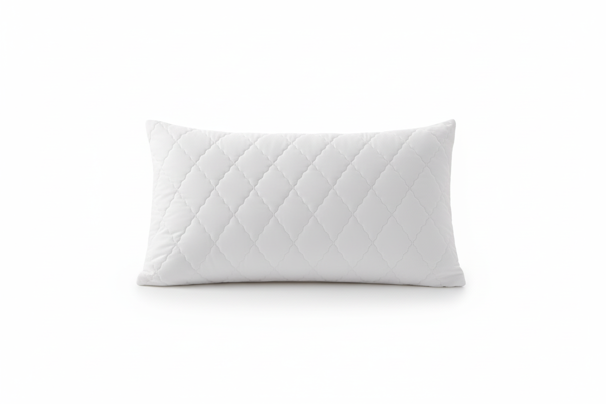 Protector de almohada termosellado blanca