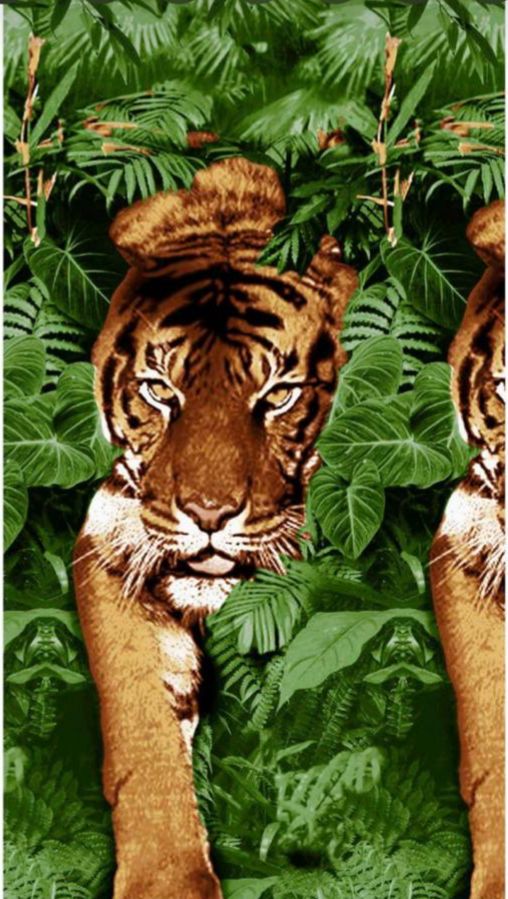 Cobija piel de pato estampado 3