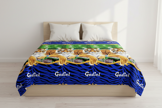 Cobija piel de pato estampado 5